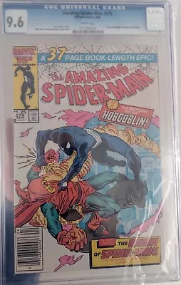 Buy The Amazing Spider-Man #275 CGC 9.6 Newsstand Low Print PLEASE READ DESCRIPTION  • 199.88£