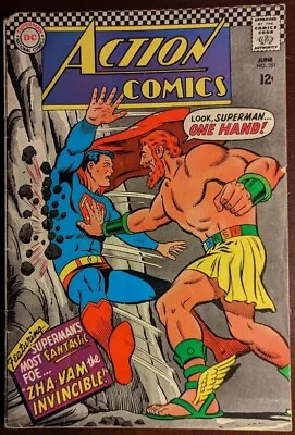 Buy DC Action Comics (1967) # 351 Zha-Vam Appears, Supergirl Marries Jimmy Olsen GD • 7.20£