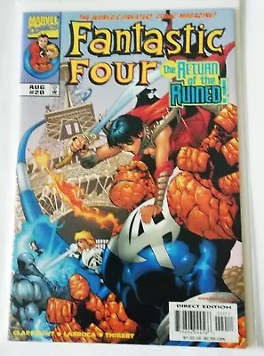 Buy Fantastic Four #20 Heroes Return Marvel Comics NEW  • 5.50£