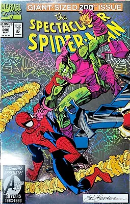 Buy Marvel Comics Spectacular Spider-man #200 Modern Age 1993 Foil Green Goblin • 4.74£