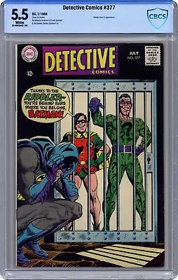 Buy Detective Comics #377 CBCS 5.5 1968 22-0692A42-190 • 76.66£