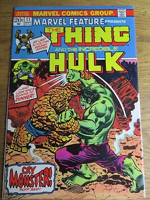 Buy Marvel Feature 11 Presents  The Thing And The Incredible Hulk Bronze Age Comics • 45£