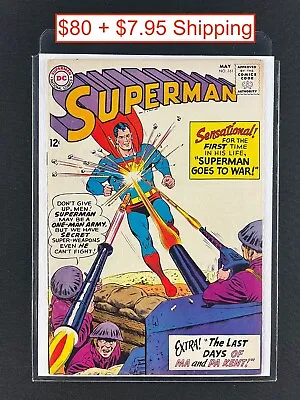 Buy Superman #161; 7.0 - $80 + $7.95 Shipping • 63.96£