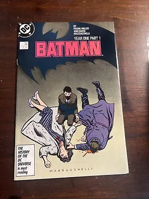 Buy Complete 4 Issue Mini Series Batman Year One Part 1 - 4 # 404 - 407 Frank Miller • 60.28£