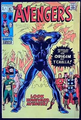 Buy AVENGERS (1963) #87 *Origin Of Black Panther* - Back Issue • 59.99£