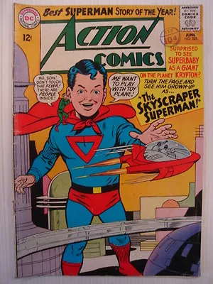 Buy Action Comics #325 Vg (4.0) Dc Comics Superbaby • 6.99£