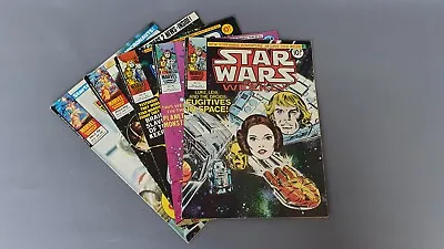 Buy Vintage Marvel Star Wars Comics 1970s Issue 47, 48, 49, 50, 51 V Good Condition • 19.99£