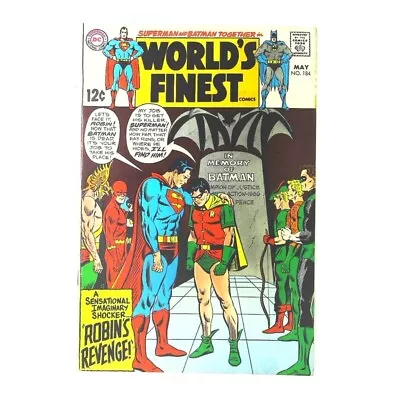 Buy World's Finest Comics #184 In Very Fine Condition. DC Comics [r; • 24.47£