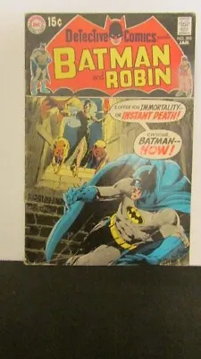 Buy Detective Comics #395 DC 1970 Neal Adams Cover And Art Batman Comic Book Vg • 33.34£