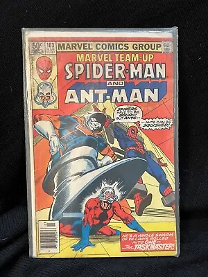 Buy Marvel Team-Up #103 (Marvel 1980) Spider-Man Ant-Man! 2nd Taskmaster • 4£
