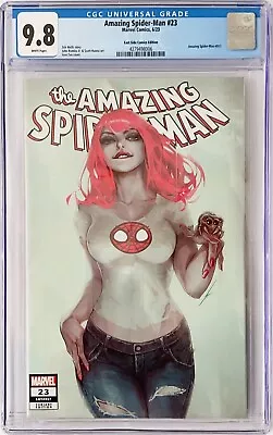 Buy Amazing Spider-Man #23 CGC 9.8 Ivan Tao East Side Comics Virgin Edition 🔥🔥🔥 • 85£