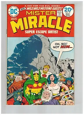 Buy Mister Miracle 18  Darkseid!  Scott Free/Big Barda Wedding!  Kirby  VF- 1974! • 11.81£