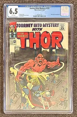 Buy Journey Into Mystery Thor #121 CGC 6.5 White Pages 1965 Absorbing Man • 59.96£