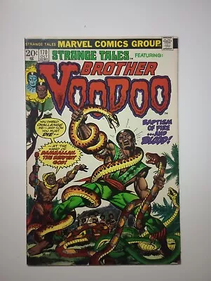 Buy Strange Tales #170 Brother Voodoo (Marvel 1973) • 35.58£