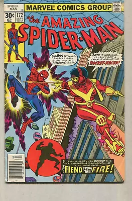 Buy The Amazing Spider-Man # 172 VG+ Rocket Racer Marvel Comics CBX 1L • 4£