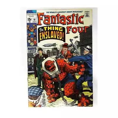 Buy Fantastic Four (1961 Series) #91 In Fine Condition. Marvel Comics [x  • 27.78£