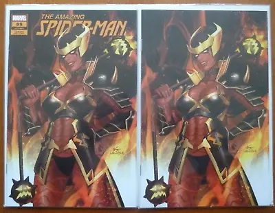 Buy Amazing Spider-man #88 Inhyuk Lee Trade Variant Set..marvel 2022 1st Print..nm • 29.99£