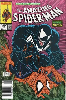 Buy The Amazing Spider-man #316 & #317  Marvel Comics Vemon/Mcfarlane High Grade! • 219.87£