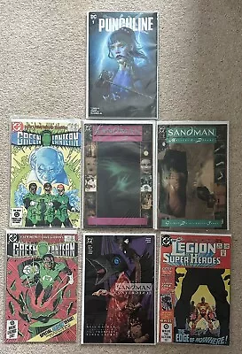 Buy 7 DC Comics - Job Lot Sandman / Punchline /  Green Lantern • 1.20£