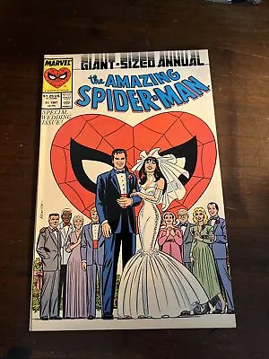 Buy The Amazing Spider-Man Annual #21 Marvel Comics 1st Print 1987 • 15.84£