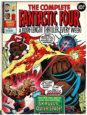 Buy The Complete Fantastic Four Comic #5 26th October 1977 Marvel UK - Combined P&P • 1.75£