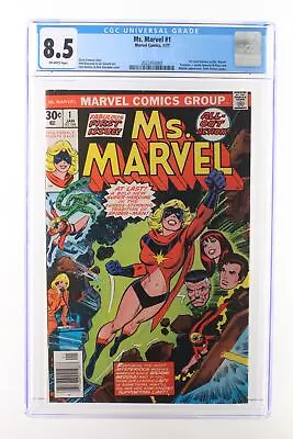 Buy Ms. Marvel #1 - Marvel Comics 1977 CGC 8.5 1st Carol Danvers As Ms. Marvel. Scor • 46.52£