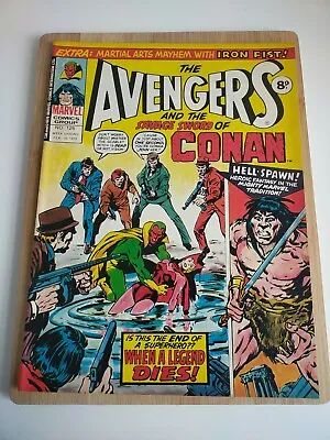 Buy Stan Lee Avengers Conan Comic No. #126 Feb 14 MARVEL - Vintage Magazine 1976 • 5£