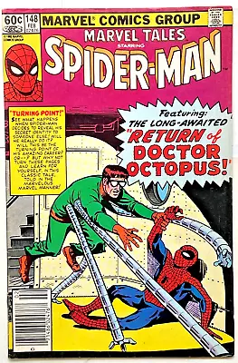 Buy Marvel Tales #148 -**REPRINTS AMAZING SPIDER-MAN 11** -1983 -MARVEL COMICS • 4.35£