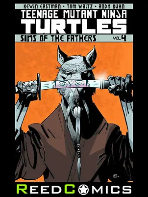 Buy Teenage Mutant Ninja Turtles Volume 4 Sins Of The Father Graphic Novel #13-16 • 14.50£