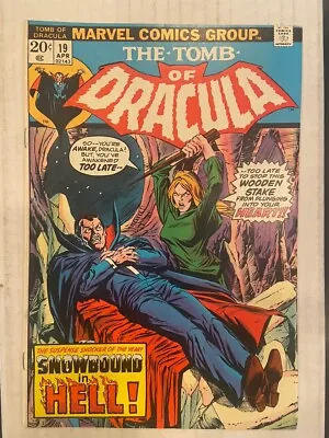 Buy Tomb Of Dracula #19 Comic Book  Blade Finds He Is Immune To Vampirism • 27.66£