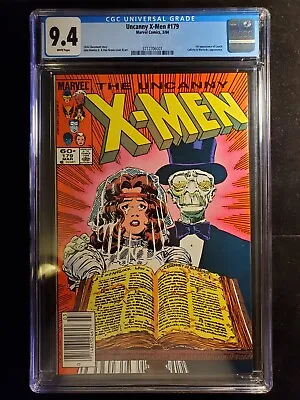 Buy X-Men 179 CGC 9.4, Marvel Comics 1984, 1st Appearance Of Leech • 49.88£