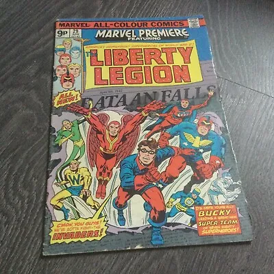 Buy Marvel Comics Marvel Premiere Liberty Legion No 29 Apr 1976 • 6£