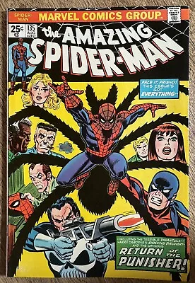 Buy THE AMAZING SPIDERMAN #135 Marvel Comic Book 1974 3rd App Punisher • 79.02£