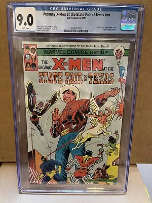 Buy Uncanny X-Men : At The State Fair Of Texas CGC 9.0 4396907005 • 99.99£