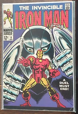 Buy Marvel Comics Iron Man #8 Dec 1968 (7.0 FN/VFN) #MIS0271 • 39.99£