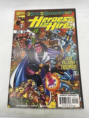 Buy Marvel Comics Heroes For Hire #16 Modern Age October 1998 Comic Book • 3.62£