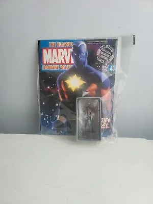 Buy Captain Marvel Figure Marvel Classic Collection AND Magazine 2007 Issue 46 • 7£