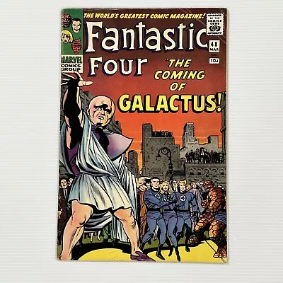 Buy Fantastic Four #48 1966 VG/FN 1st Appearance Of Silver Surfer And Galactus Pence • 1,800£