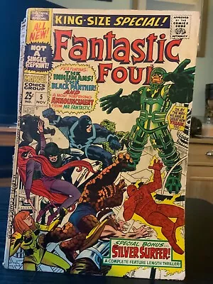 Buy Fantastic Four Annual #5  (Marvel 1966) FN • 55£