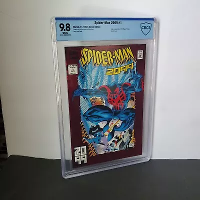 Buy Spider-Man 2099 #1 1992, 1st Full App, Red FOIL Cover, CBCS 9.8 White Pages • 79.04£