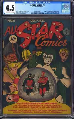 Buy All Star Comics 8 CGC 4.5 • 86,761.05£