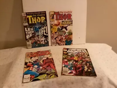 Buy Marvel Thor 424 427 Infinity Gauntlet 3 Captain America 368 Lot 4 Comic Books • 16.54£
