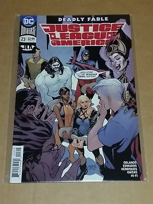 Buy Justice League Of America #23 Nm (9.4 Or Better) March 2018 Dc Universe Comics • 5.14£