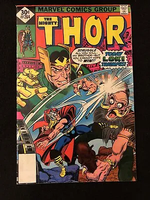 Buy Thor 264 6.0 Qualified 1 Miss Page 1 Page Detached Marvel Loki Whitman 1977 Mn • 4.81£