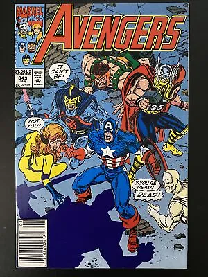Buy Avengers #343 (January 1992) - Harras/ Epting • 3.95£