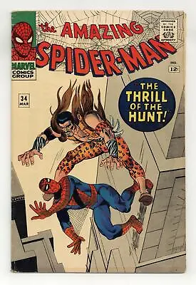 Buy Amazing Spider-Man #34 VG 4.0 1966 • 102.49£
