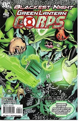 Buy Green Lantern Corps #42 Blackest Night DC Comics (2006 1st Series) NM+ • 1.99£