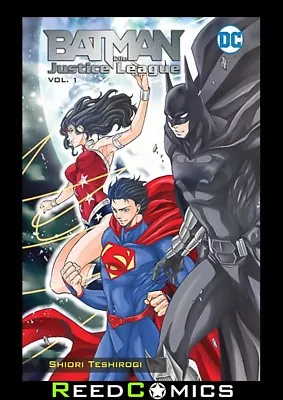 Buy BATMAN AND THE JUSTICE LEAGUE MANGA VOLUME 1 GRAPHIC NOVEL New Paperback • 10.99£