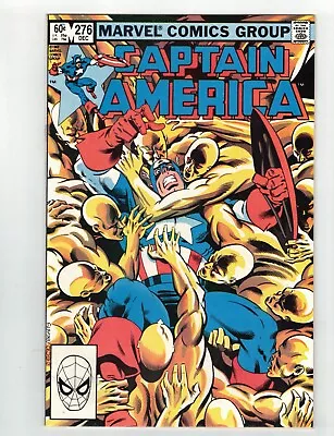 Buy CAPTAIN AMERICA 276 1st Full Appearance Baron Zemo II Marvel Comics Zeck 1982 NM • 9.47£