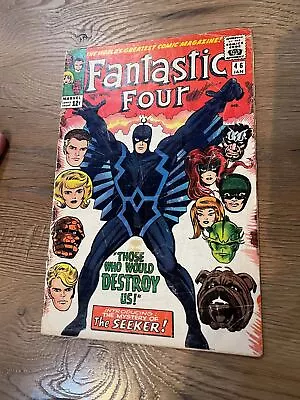 Buy Fantastic Four #46 - Marvel Comics - 1966 ** 1st App Black Bolt • 95£